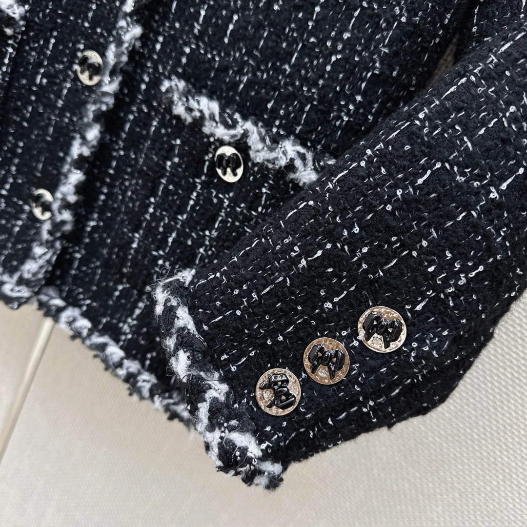 CHANEL Coats Tweed S M L C85202608040709 - Image 6