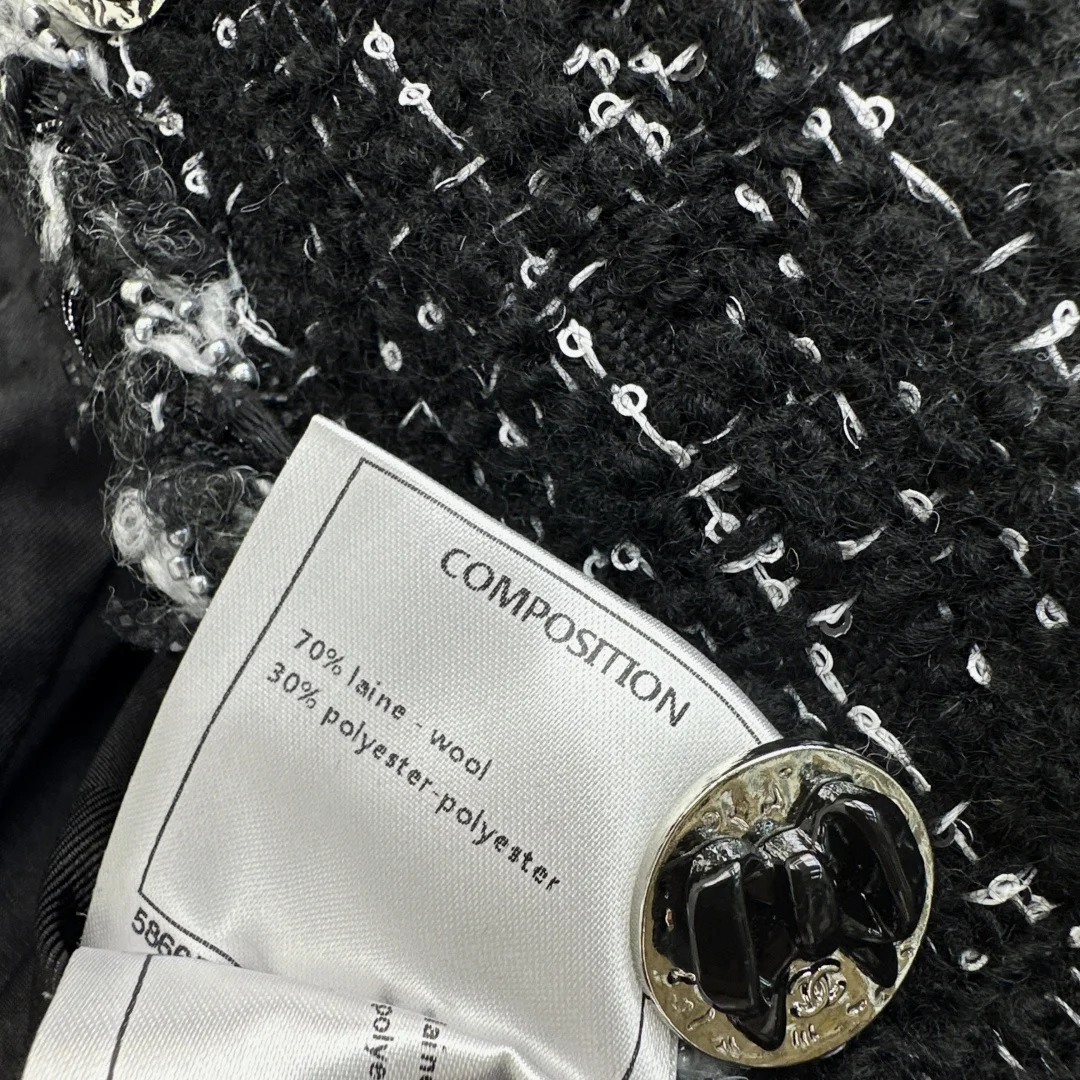 CHANEL Coats Tweed S M L C85202608040709 - Image 9