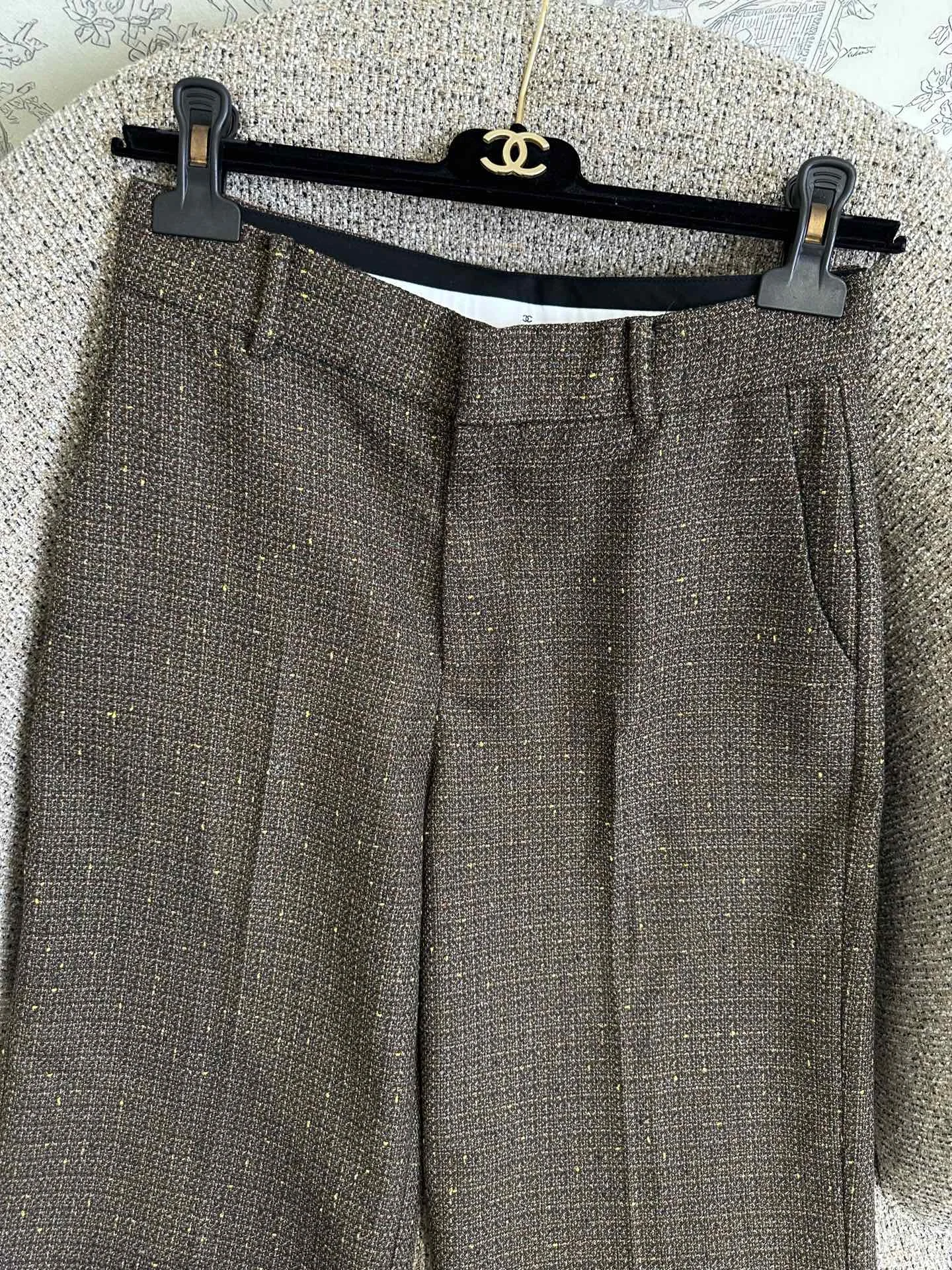 CHANEL Coats Tweed S-M-L C95202608040367 - Image 5