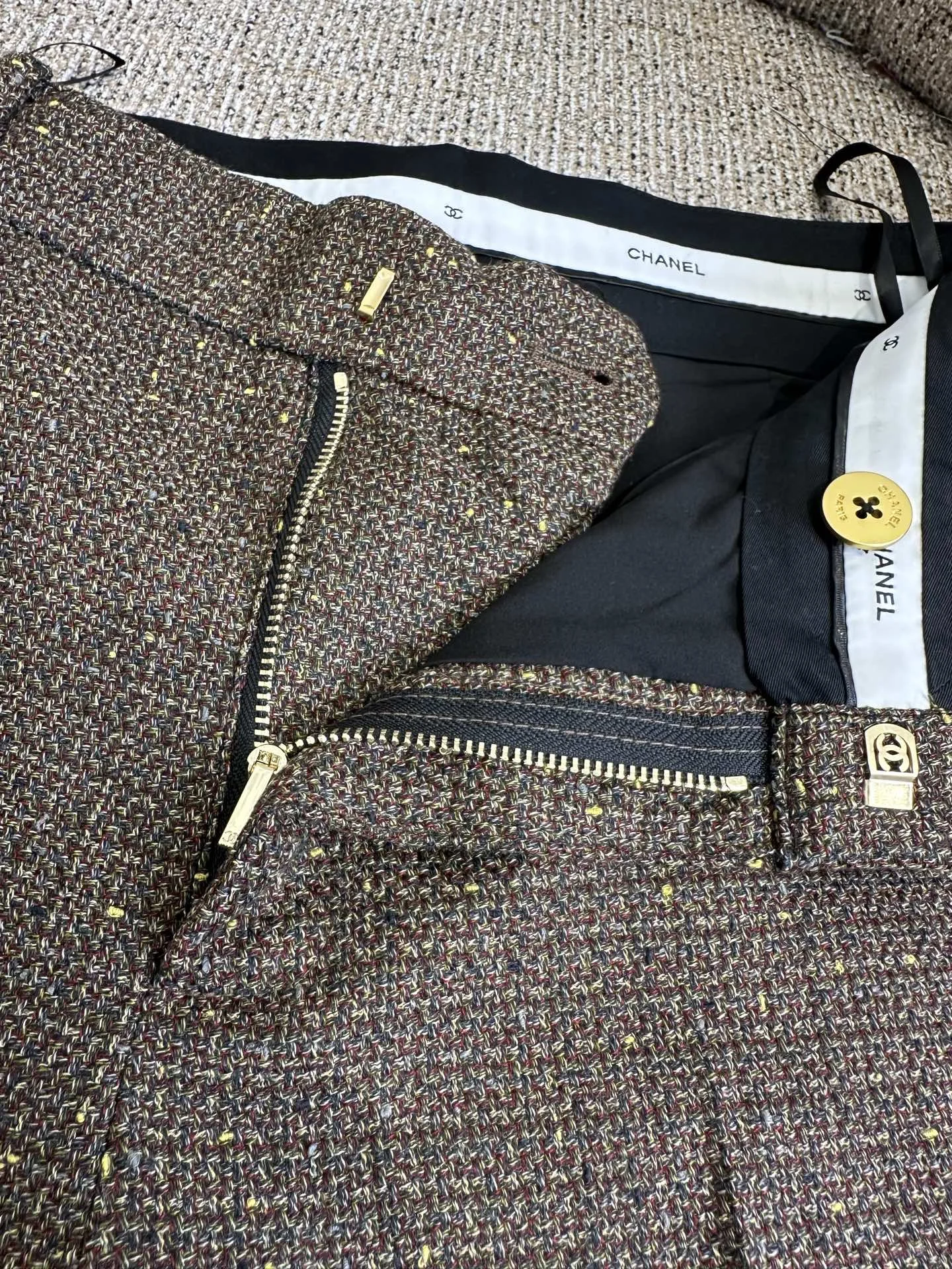 CHANEL Coats Tweed S-M-L C95202608040367 - Image 6