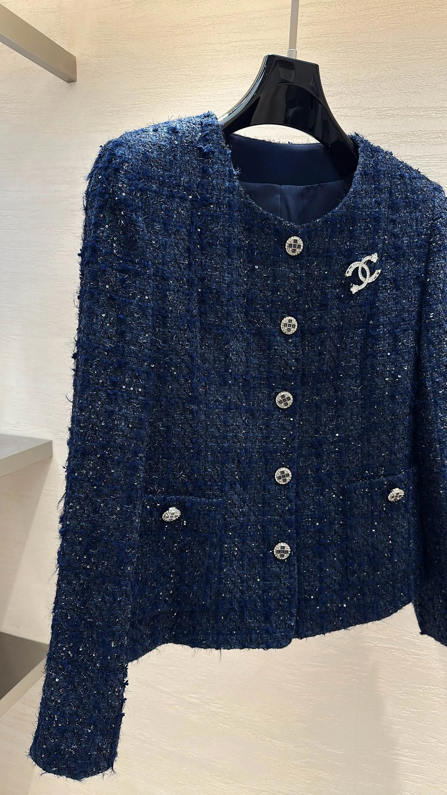CHANEL Coats Tweed S-XL C30202608040391 - Image 2