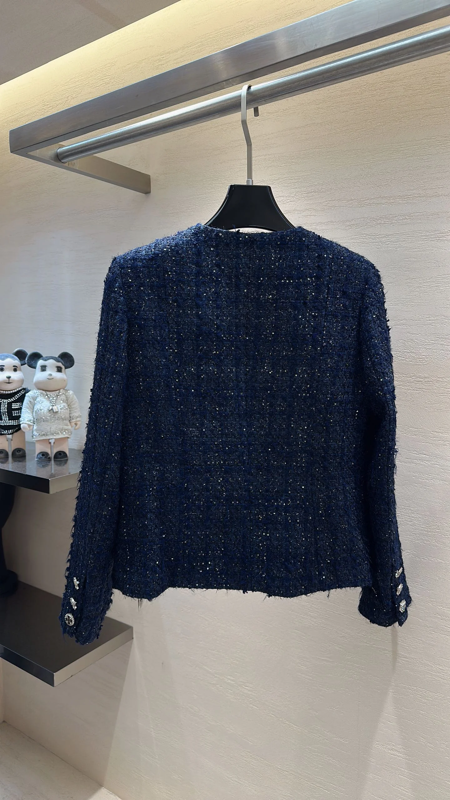 CHANEL Coats Tweed S-XL C30202608040391 - Image 5