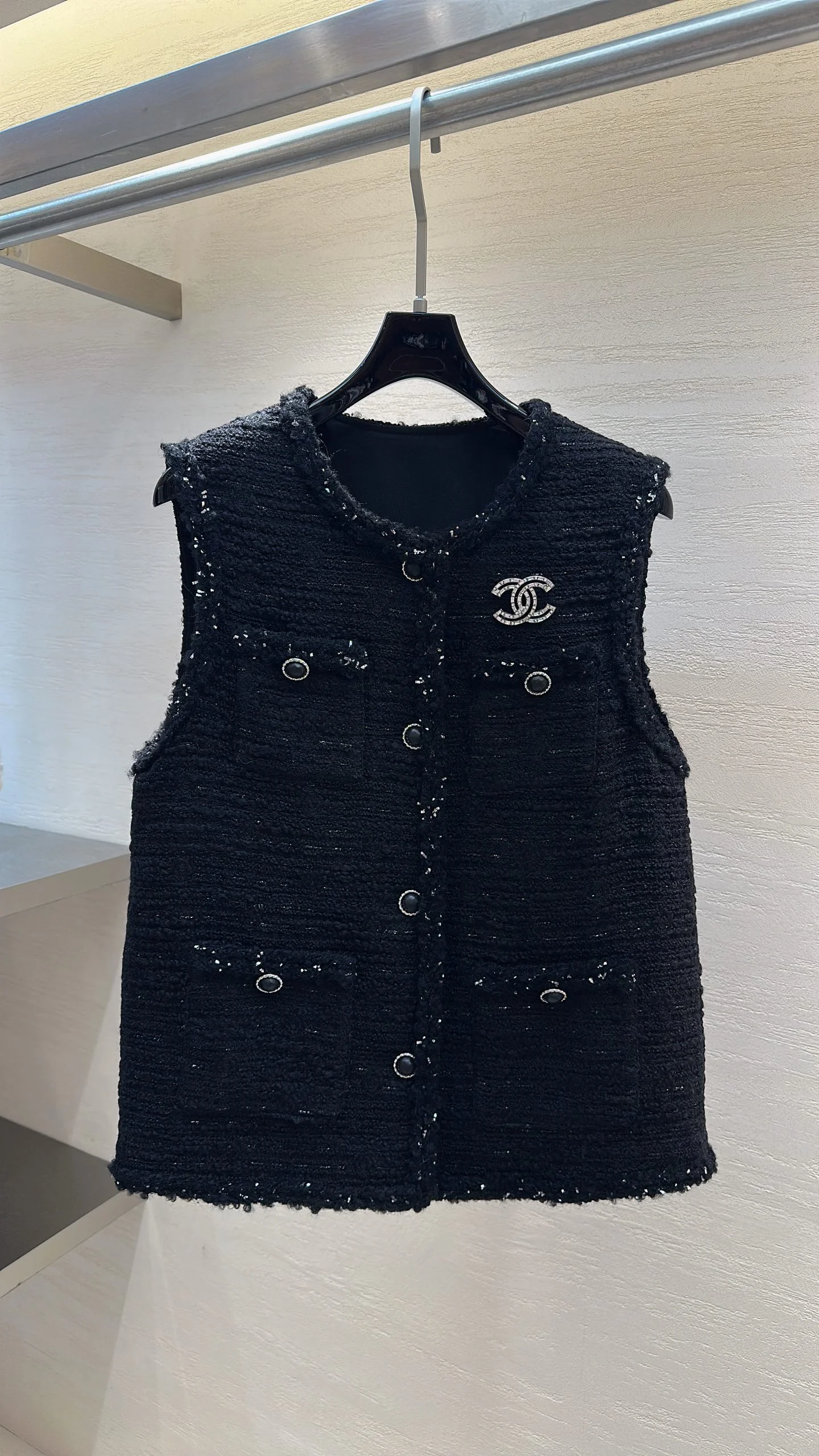CHANEL Coats Tweed S-XL C30202608040392 - Image 2