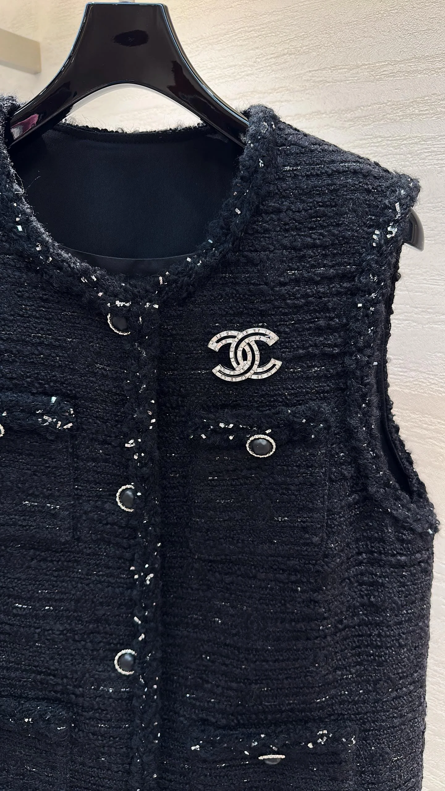 CHANEL Coats Tweed S-XL C30202608040392 - Image 4