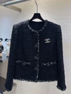 Alternative view of CHANEL Coats Tweed S-XL C60202608040393