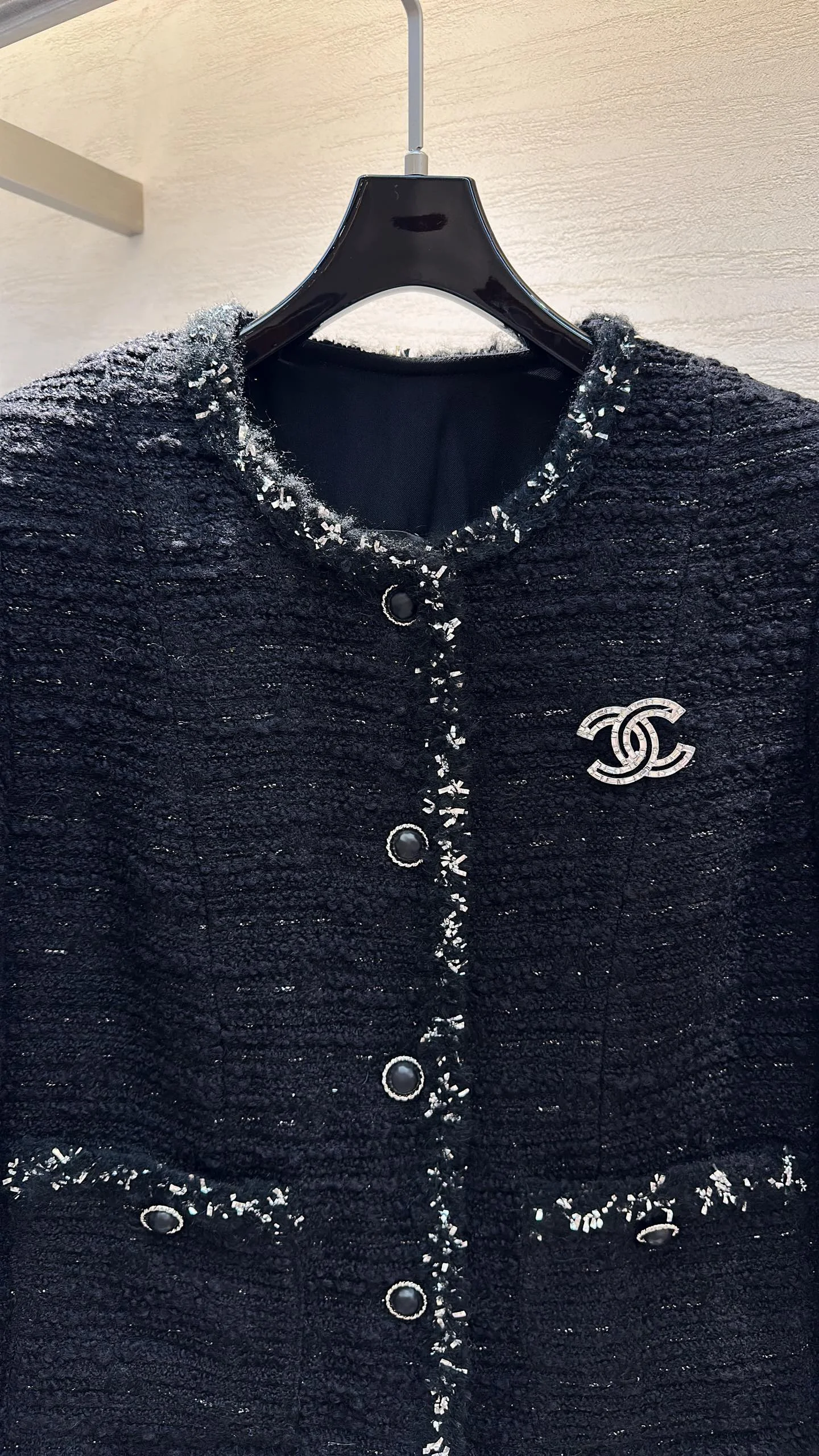 CHANEL Coats Tweed S-XL C60202608040393 - Image 3