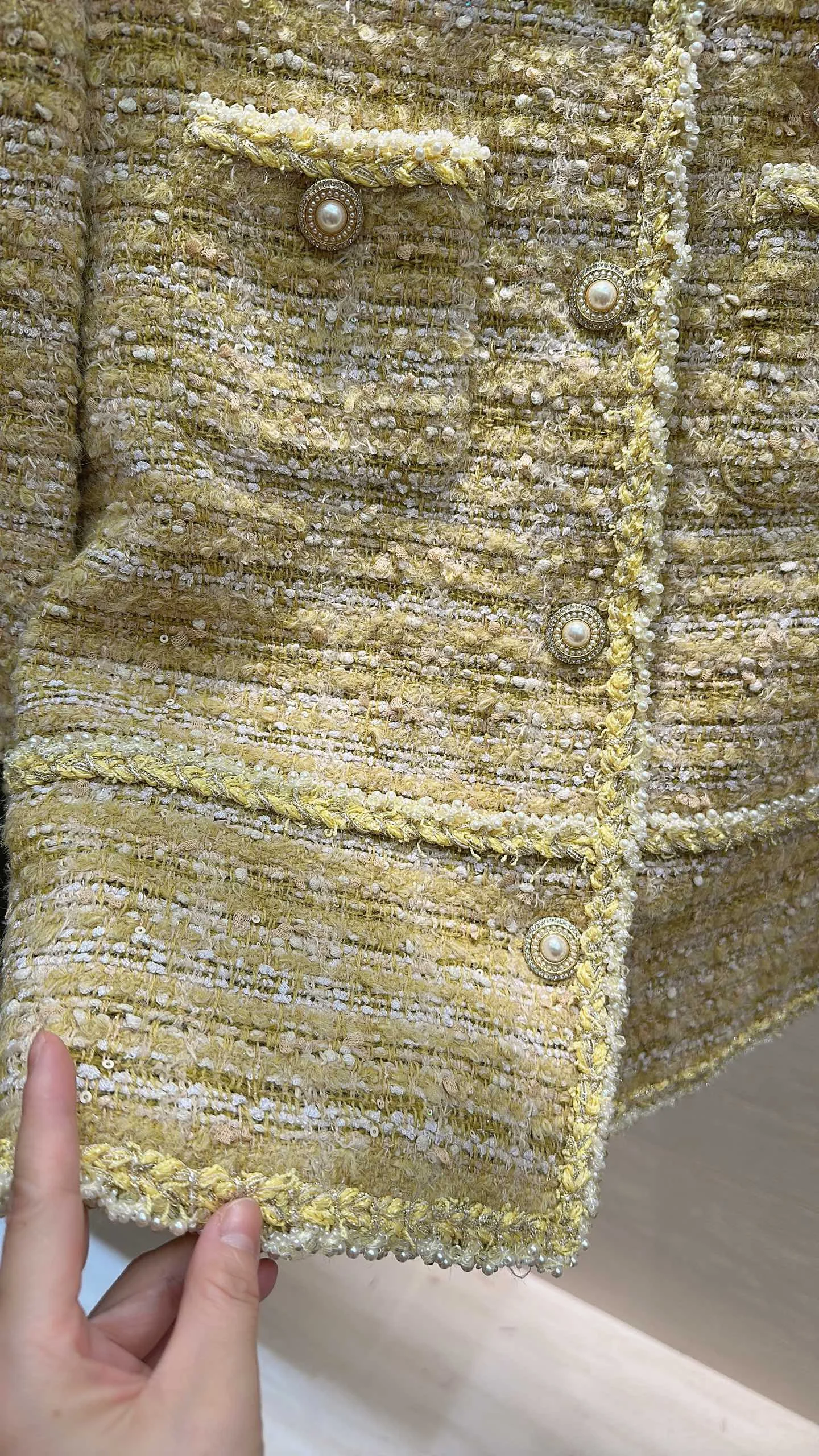 CHANEL Coats Tweed S-XL D00202608040384 - Image 4