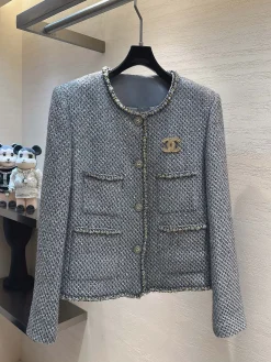 CHANEL Coats Tweed S-XL D20202608040383