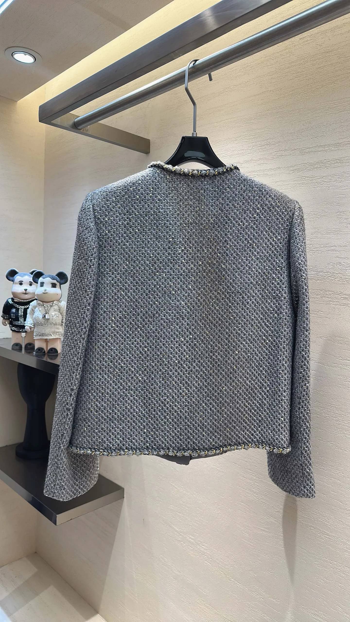 CHANEL Coats Tweed S-XL D20202608040383 - Image 6