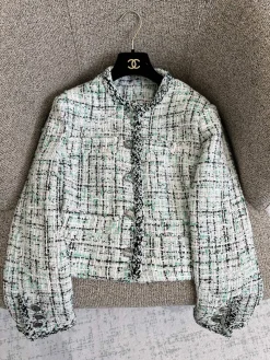 CHANEL Coats Tweed SML D65202608040377