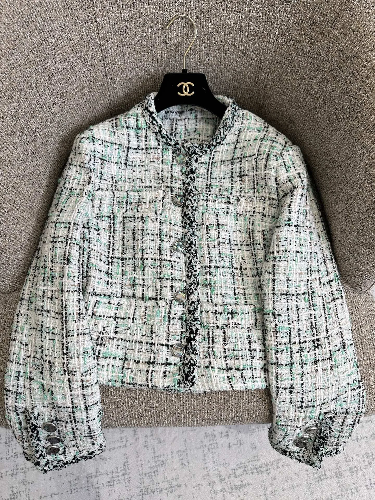 CHANEL Coats Tweed SML D65202608040377
