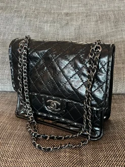 CHANEL Crossbody Bags (Black-Silver) 26X11X23 A120202608070794