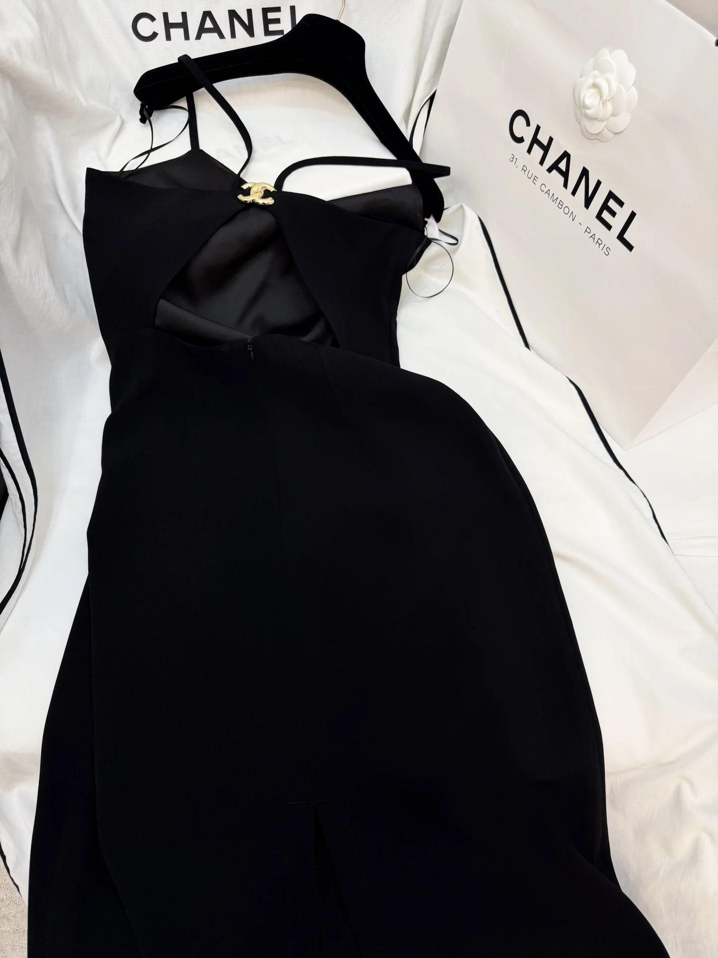CHANEL Dresses Acetate Fabric One Size C40202608040280 - Image 4