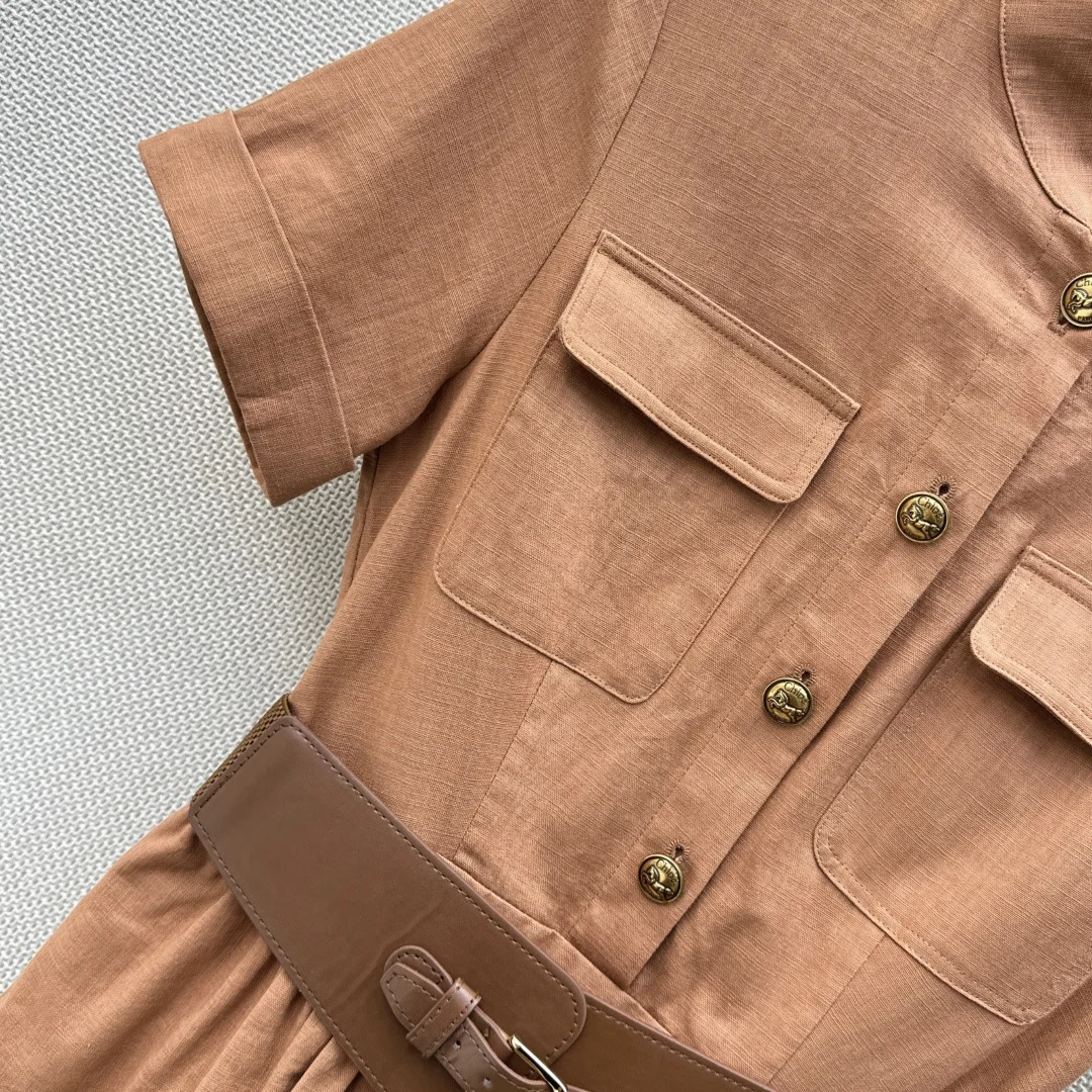 CHANEL Dresses Linen S M L C45202608041928 - Image 5