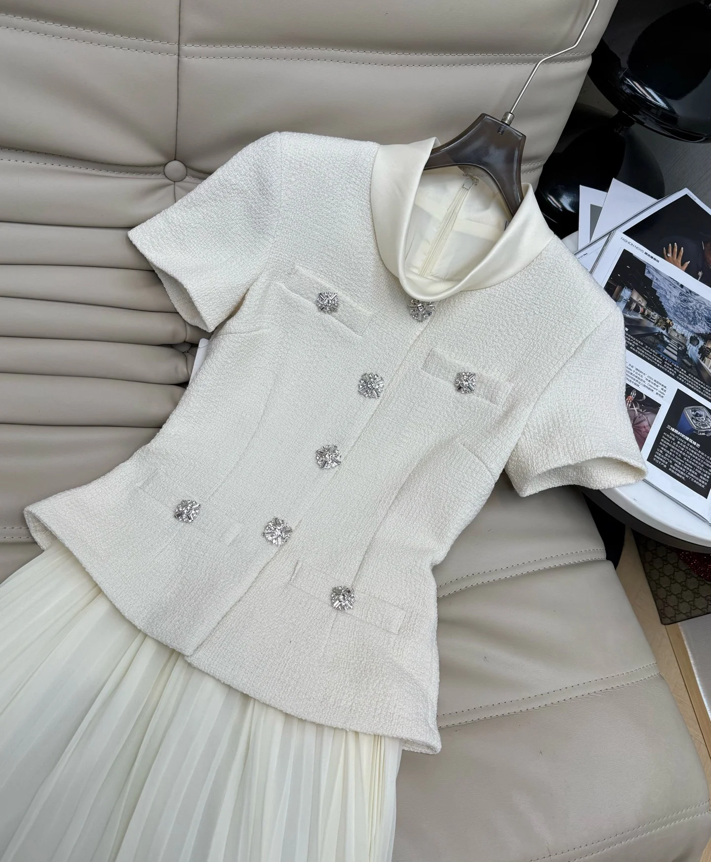 CHANEL Dresses Tweed S M L XL C45202608041381 - Image 2