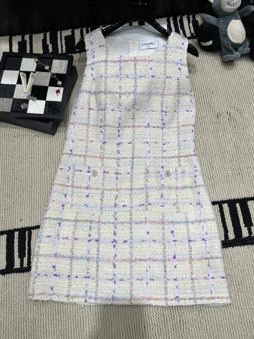 CHANEL Dresses Tweed SML C35202608041403