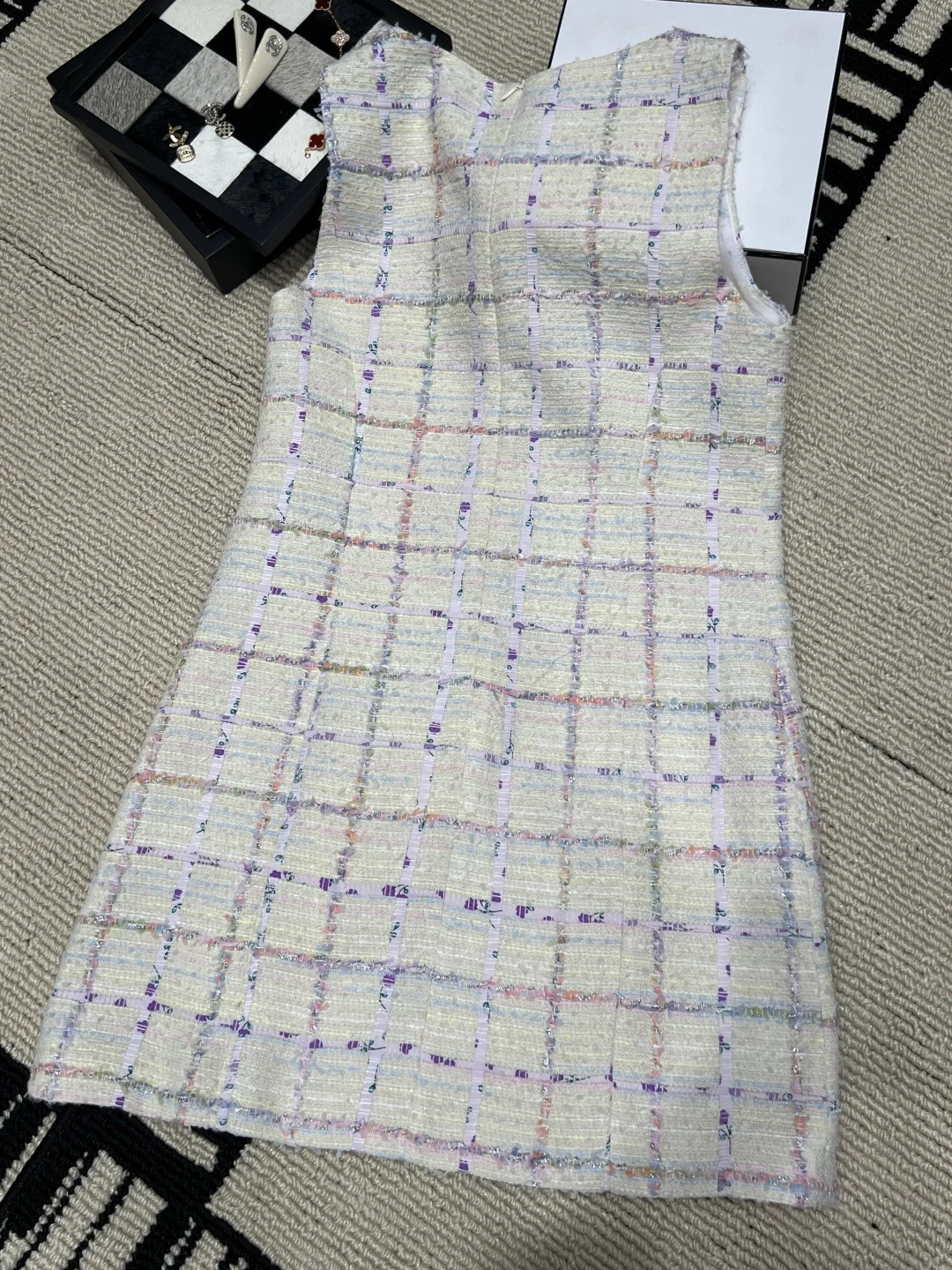 CHANEL Dresses Tweed SML C35202608041403 - Image 8