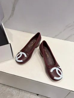 Alternative view of CHANEL Flats Lamb Leather EU35-40 B70202608030750