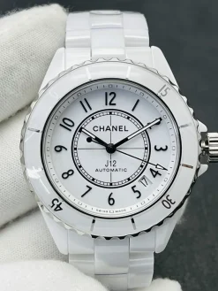 Alternative view of CHANEL J12 Automatic (White Dial) 38mm BV B450202608050117
