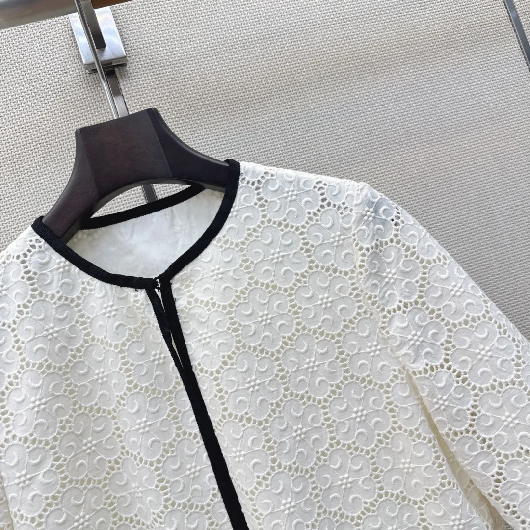 CHANEL Jackets Cotton Linen S M L B75202608041294 - Image 4