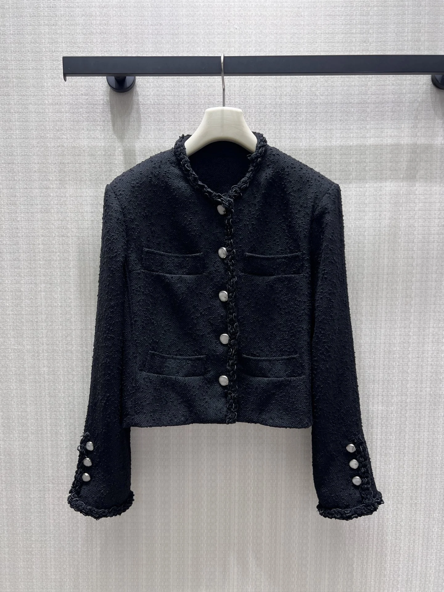 CHANEL Jackets Silk Tweed 36-40 F35202608042236