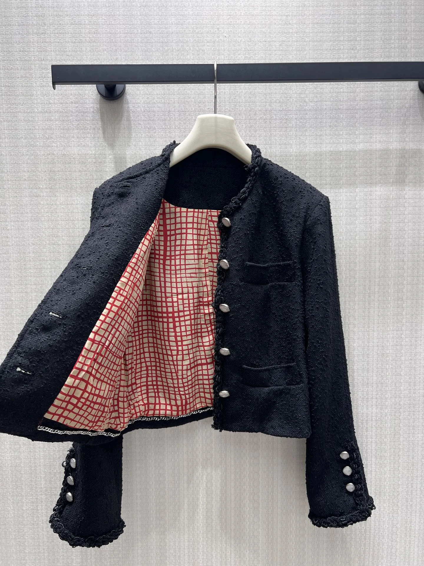 CHANEL Jackets Silk Tweed 36-40 F35202608042236 - Image 2