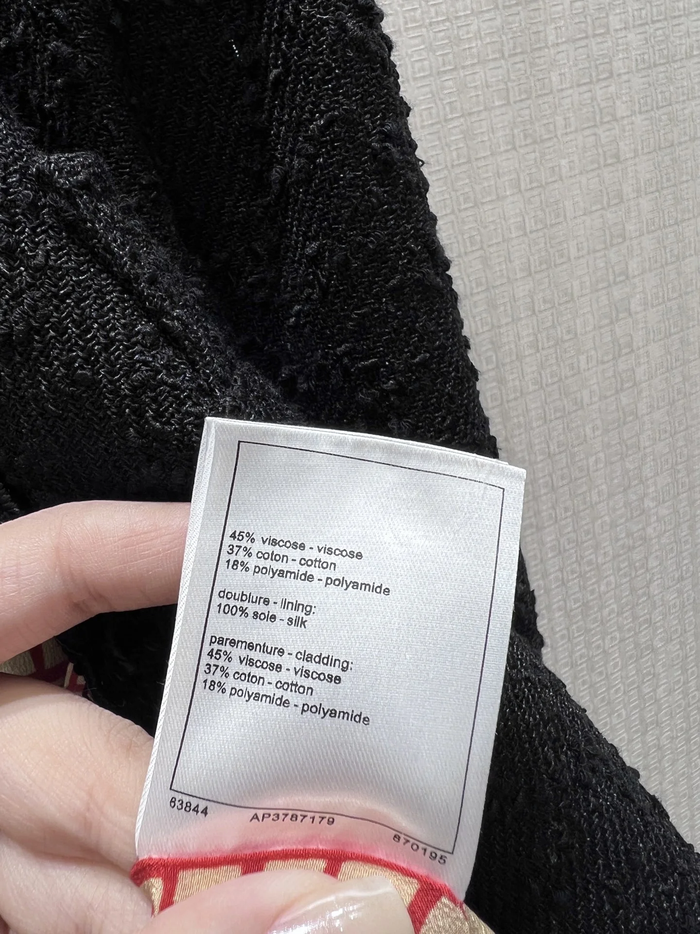 CHANEL Jackets Silk Tweed 36-40 F35202608042236 - Image 9