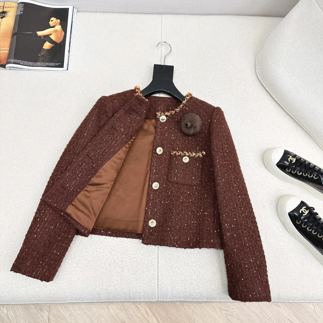 CHANEL Jackets Tweed S-M-L C15202608040714 - Image 6