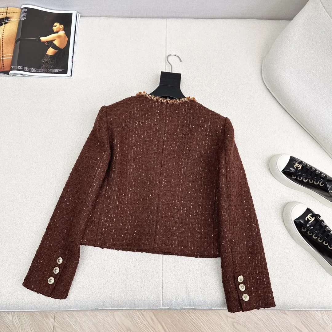 CHANEL Jackets Tweed S-M-L C15202608040714 - Image 7