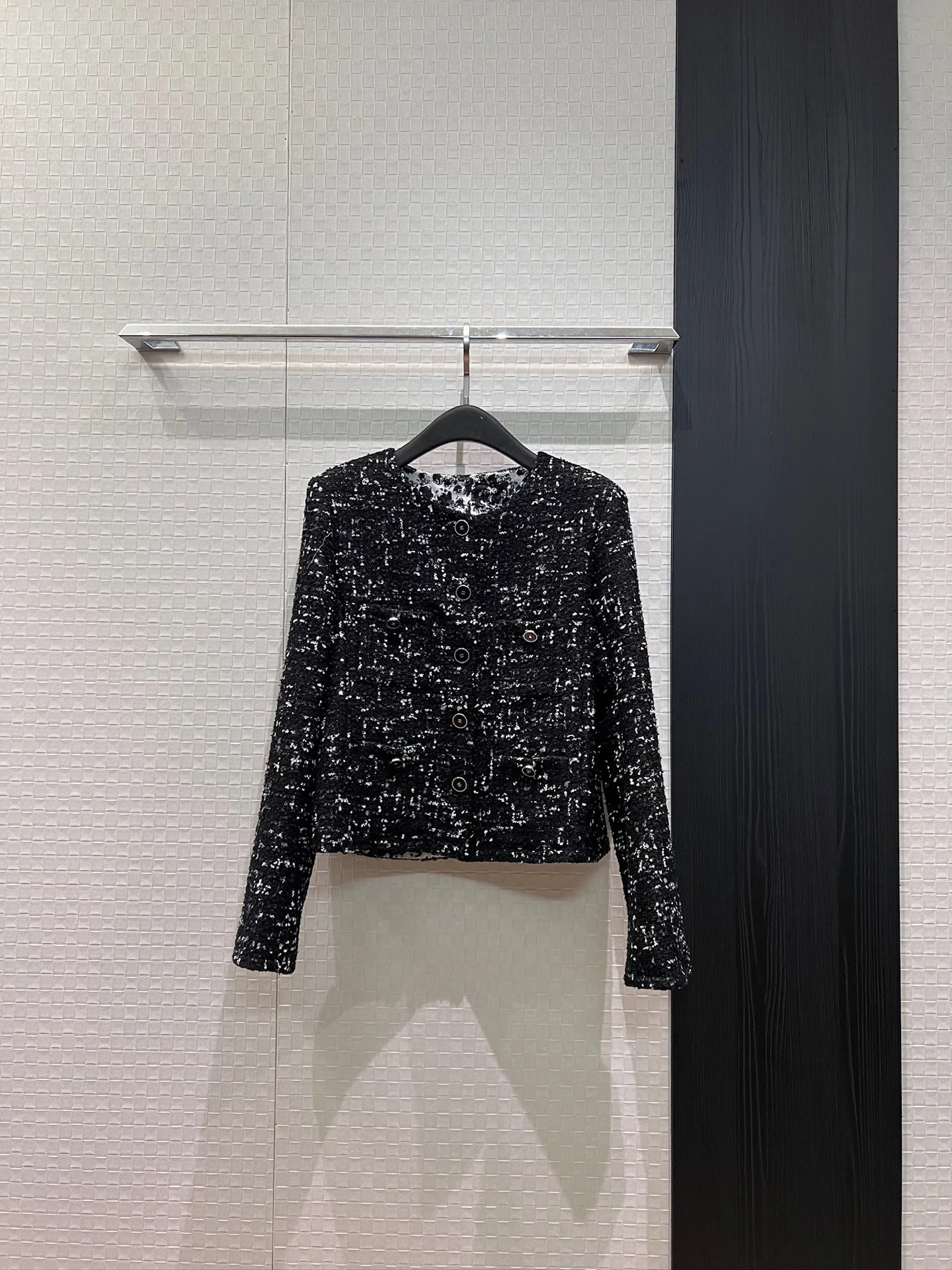 CHANEL Jackets Tweed Sequins S-M-L D10202608040979