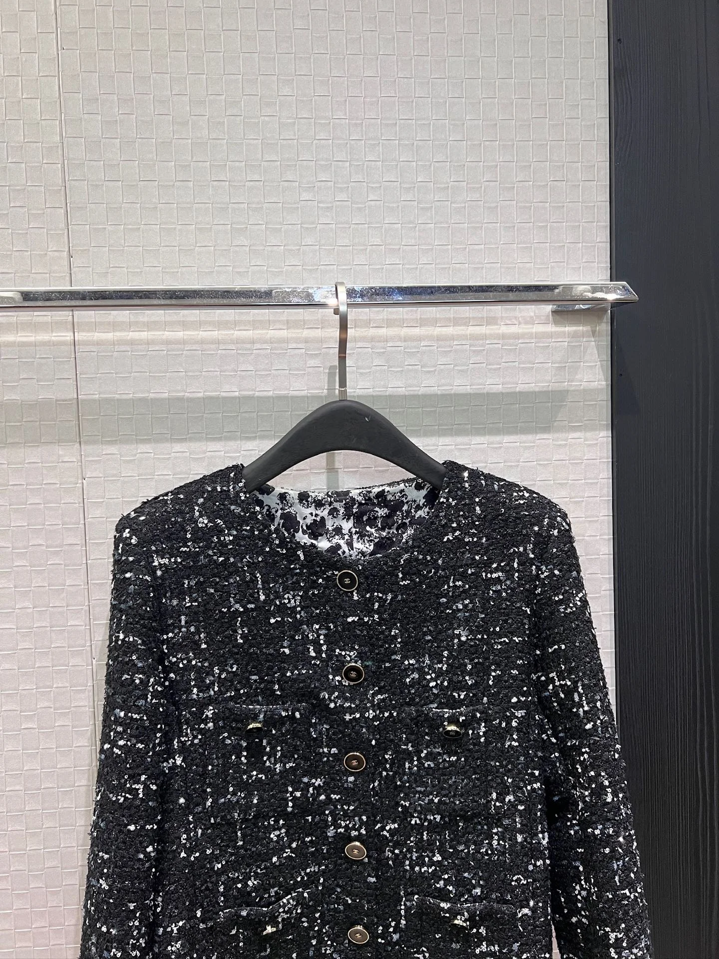 CHANEL Jackets Tweed Sequins S-M-L D10202608040979 - Image 2
