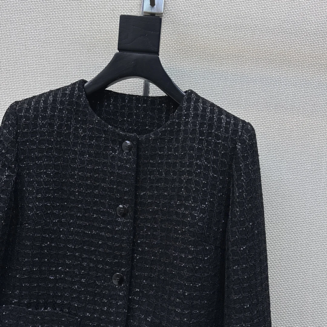CHANEL Jackets Tweed Wool S-M-L C35202608040706 - Image 3