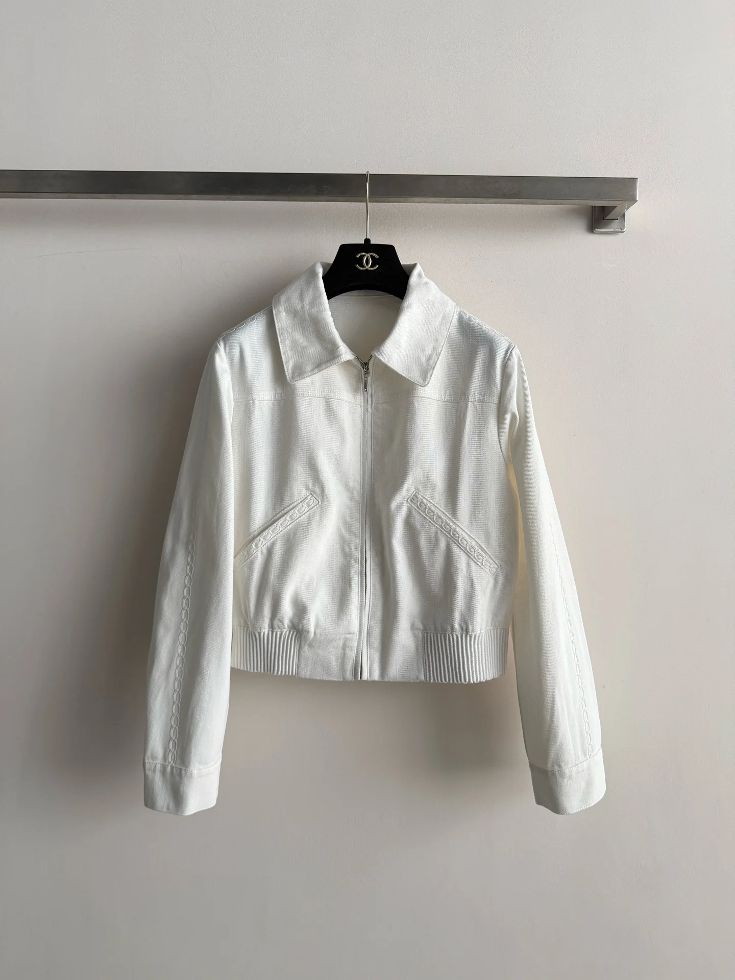 CHANEL Jackets Washed Denim S M L D95202608041608