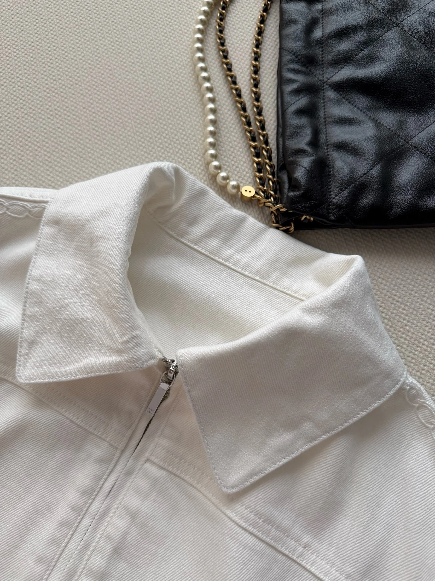 CHANEL Jackets Washed Denim S M L D95202608041608 - Image 5
