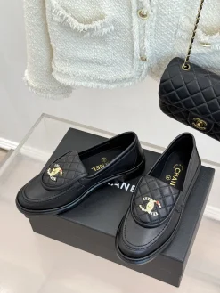 Alternative view of CHANEL Loafers Leather EU35-39 C00202608031890