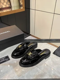 CHANEL Mules Lamb Leather EU35-40 B20202608031137