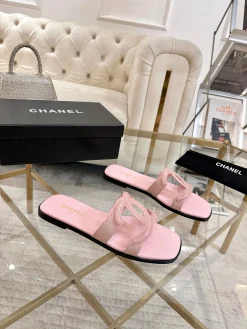 Alternative view of CHANEL Sandals Embossed Leather EU35-42 A50202608031008