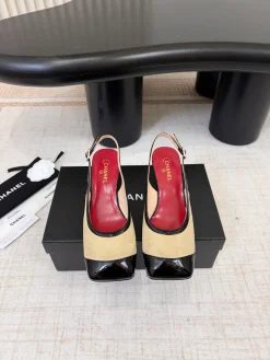 CHANEL Sandals Lamb Leather EU35-39 B80202608030606