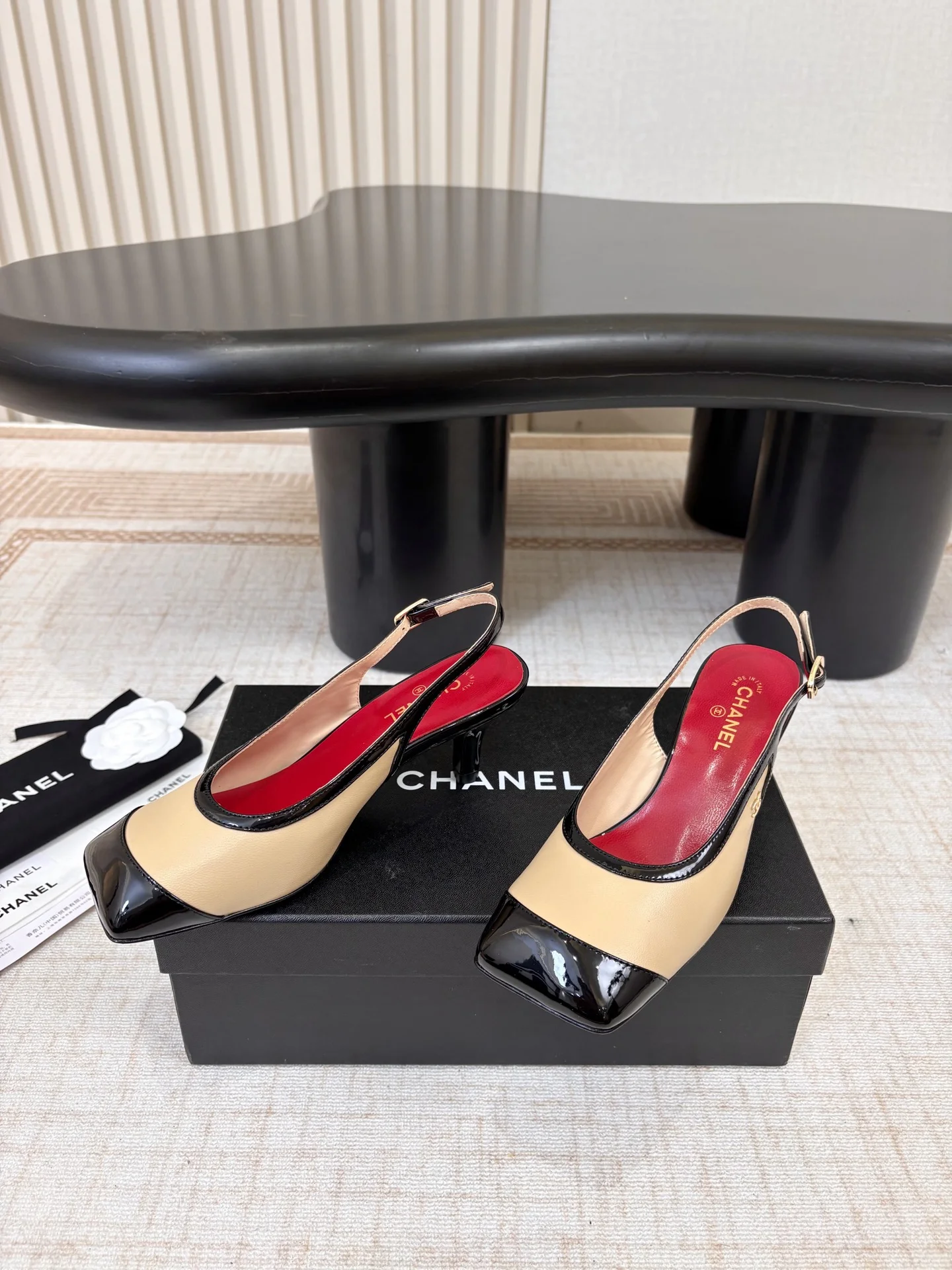 CHANEL Sandals Leather & Sheepskin EU35-39 B80202608030608 - Image 7