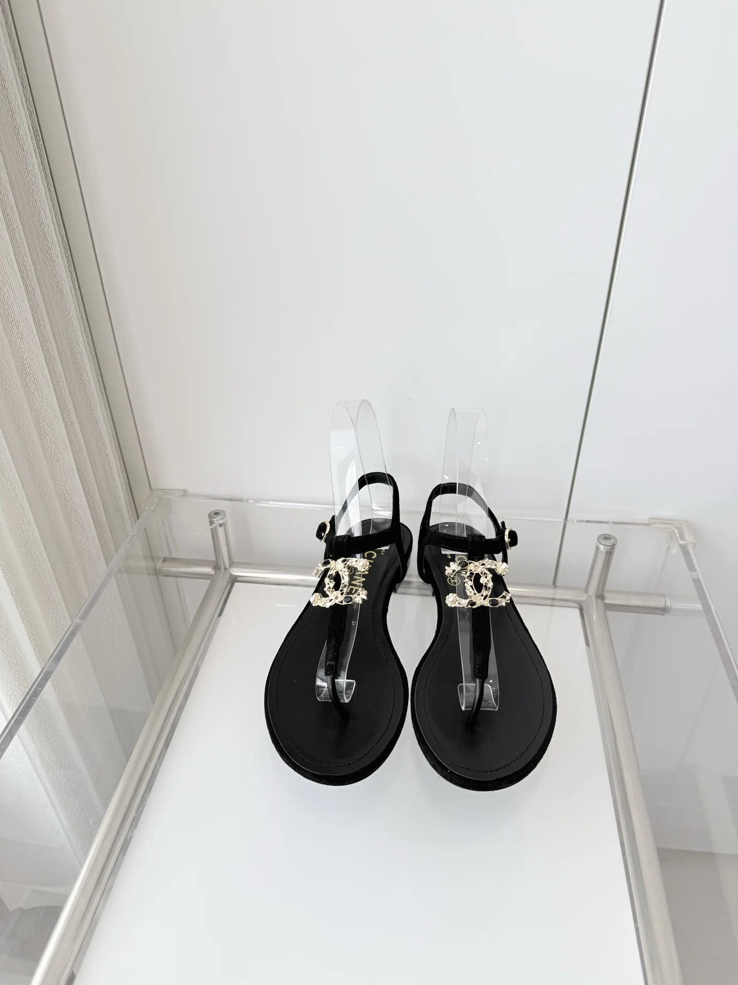 CHANEL Sandals Suede EU35-39 B40202608030897