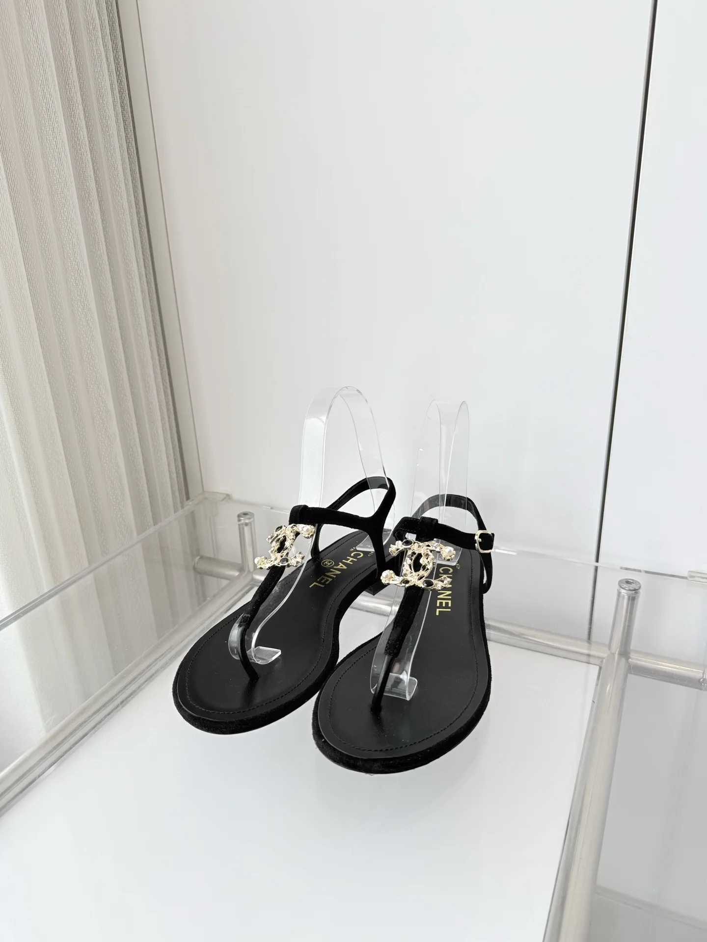 CHANEL Sandals Suede EU35-39 B40202608030897 - Image 2