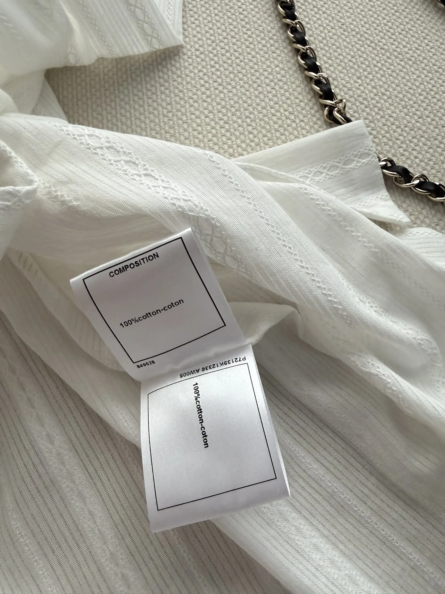 CHANEL Shirts Cotton S-M-L B85202608042507 - Image 9