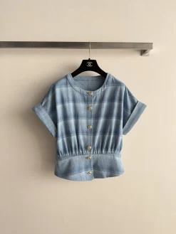 CHANEL Shirts Lightweight Fabric S-M-L C55202608042515