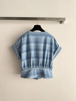 Alternative view of CHANEL Shirts Lightweight Fabric S-M-L C55202608042515