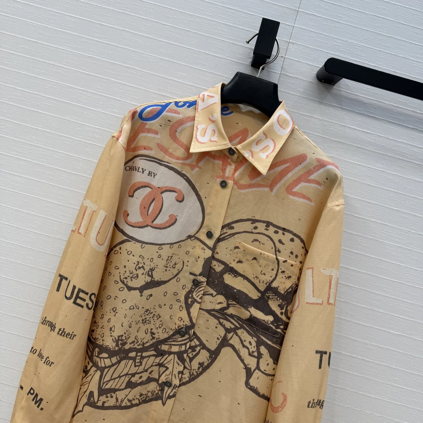 CHANEL Shirts Linen 36 D10202608041672 - Image 2