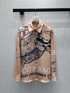 CHANEL Shirts Satin 36-40 C05202608042212
