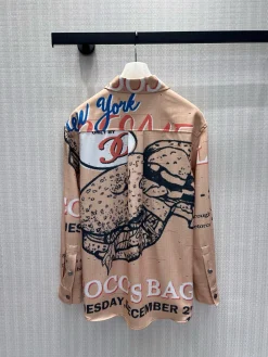 Alternative view of CHANEL Shirts Satin 36-40 C05202608042212