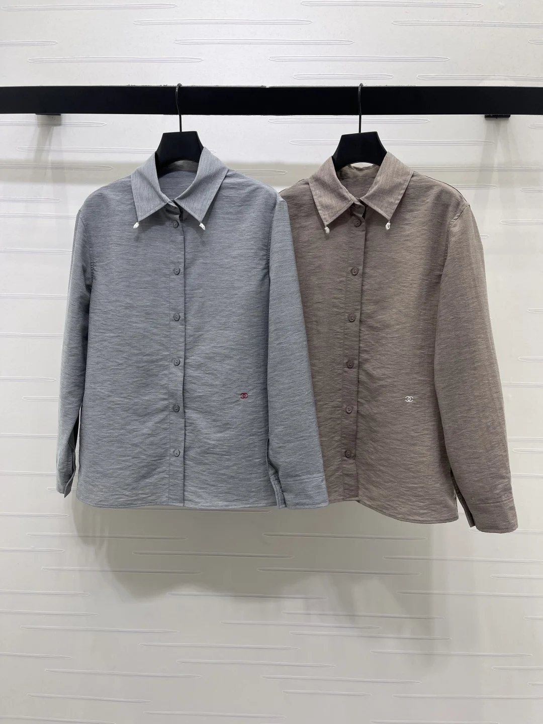 CHANEL Shirts Silk Blend S-M-L B70202608042586