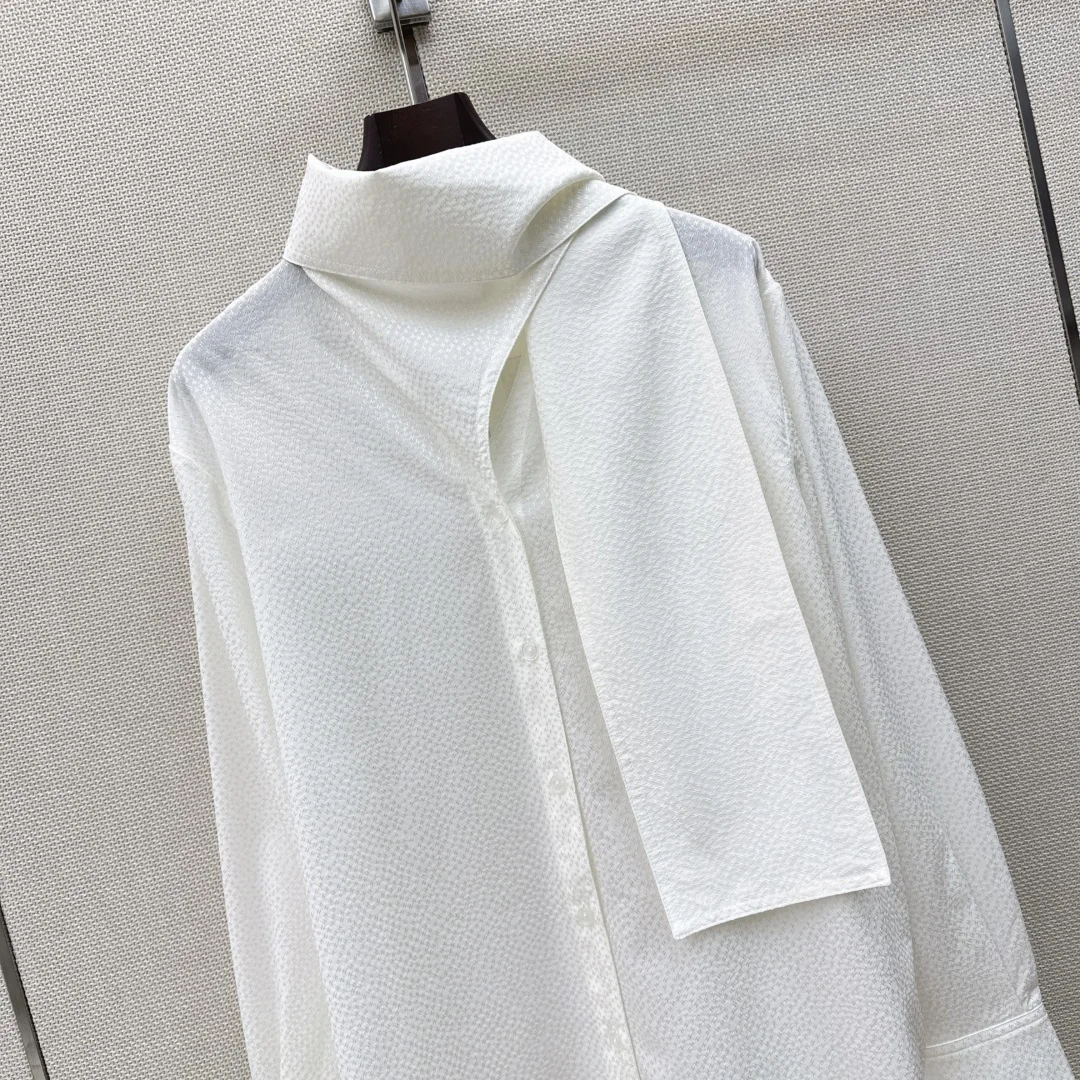 CHANEL Shirts Silk Jacquard S M L E15202608040685 - Image 2