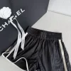 CHANEL Shorts Leather S-L C05202608042682